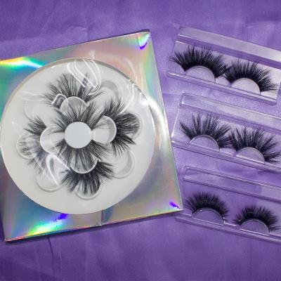 China Private label lashes3d luxury high quality 3d mink eyelash 3d seller wholesale 25mm customized boxes for sale