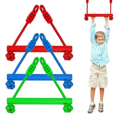 China Outdoor Game Slackline Monkey Bar Slackline Accessories Training Equipment For Kids Children Swing Bar for sale