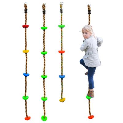 China Climbing Rope Ladder With Platforms Children , Various Colors Can Be Customized SVWP-01 for sale