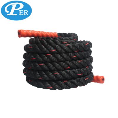 China Portable Gym Battle Rope Customized Size Training High Strength Rope For Training for sale