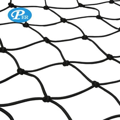 China outside is pp/inside is high quality rubber luggage cargo net for truck and car for sale