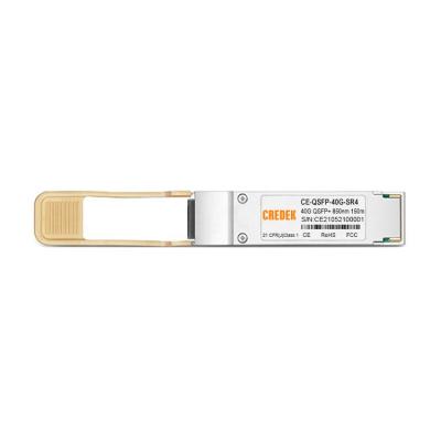 China FTTX FTTB FTTH QSFP-40G-SR4 40G DOM MTP MPO MMF 40G QSFP+ Optical Transceiver Module for sale