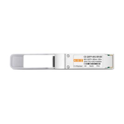 China FTTX FTTB FTTH 40G SR BD Module QSFP-40G-SR-BD 850nm/900nm 150m LC MMF Duplex Bidirectional Optical Transceiver Module for sale