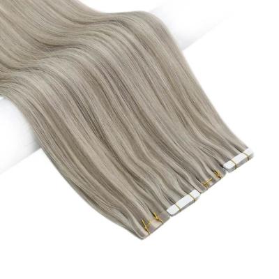 China 100% Virgin Hair Remy Human Double Drawn Tape Hair Extensions TA001 for sale