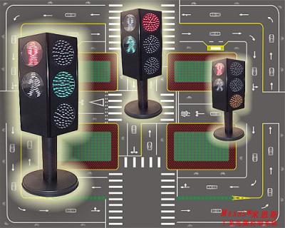 China Simulated Traffic Light, For the traffic department driving training for sale