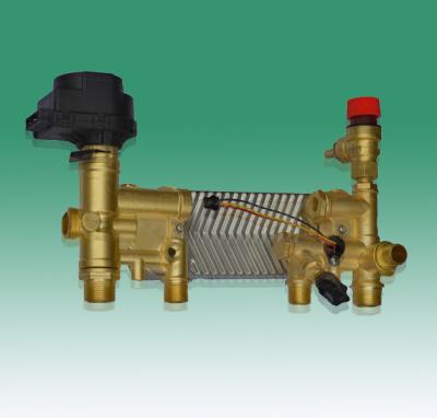 China Water circuit module of plate changing wall hanging furnac,Plate change wall-mounted boiler,Brass material,Rohs for sale