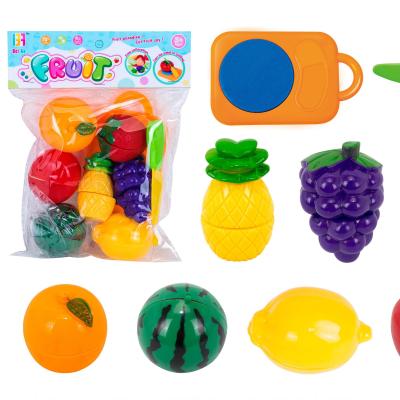 China Hot Selling Kid's Kitchen Toys Grapes Pineapple Fruit Miniature Food Cutting Toys 87x33X85cm for sale