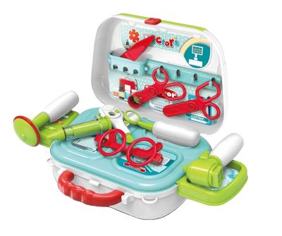 China Pretend Toys Doctor Playset Toy Medical Kit with Storage Box Pretend Playsets for Kids Doctor Toy for sale