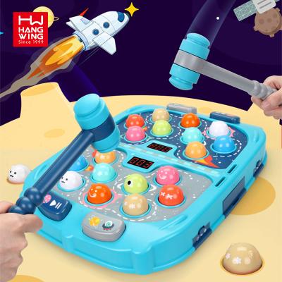 China 45 Levels with Different Speed ​​9 Electronic Challenging Multimodal Educational Toy Two Player Battle Beat-topo Beat-one - The Mole Battle Game for sale