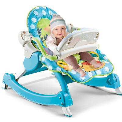 China Modern Baby Multifunctional Baby Rocking Chair with Music and Baby Vibration Piano Kids Rocker Barrier for sale