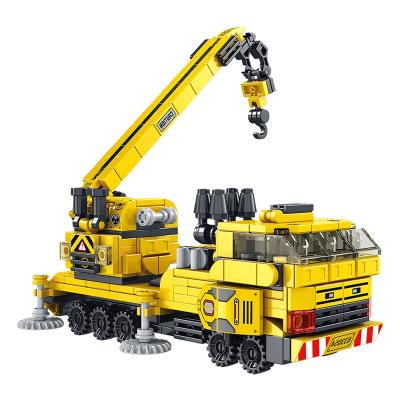 China Toy Quality Education building block project children's toy construction truck sales products for sale