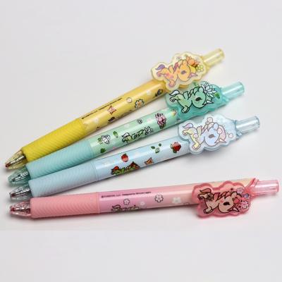 China Promotional Pen Magic One Horned Horse Pen Large Area Advertising Printing Pen Cartoon Children Gift Promotional Gel Pen Unicorn for sale