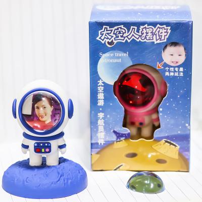 China 2022 China Astronaut 3D Shape Decoration Gifts Car Interior Decorations Desktop Book Pressed Paper Children's Space Souvenirs for sale