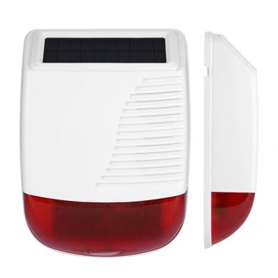 China CPVAN Security Alarm Host RF433 WIFI GSM Wireless Outdoor Waterproof Solar Powered Solar Siren CP-SN12 for sale