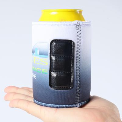 China Custom Waterproof Neoprene Magnet Can Coolers Bottle Holder Stubby Holder Magnetic for sale