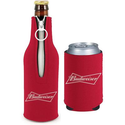 China Waterproof Neoprene Beer Drink Bottle Base Stubby Can Cooler Holder Beer Bottle Holder for sale