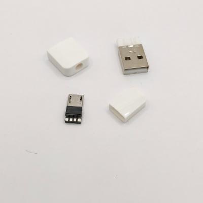 China ABS Tour Hot Hole With A Male Shell For Small USB Data Cable Or Charging Plastic Plastic For - Cap for sale