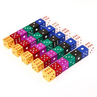 China Wholesale Customizable Game Stain Standard Metal Dice Material Compact And Durable Dice for sale