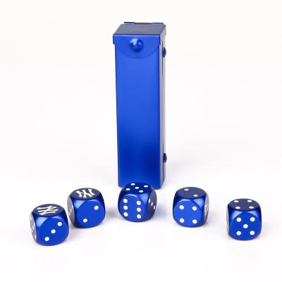 China Wholesale Customizable Dies Small And Durable New Metal Game Stain Game Material Game Dice for sale