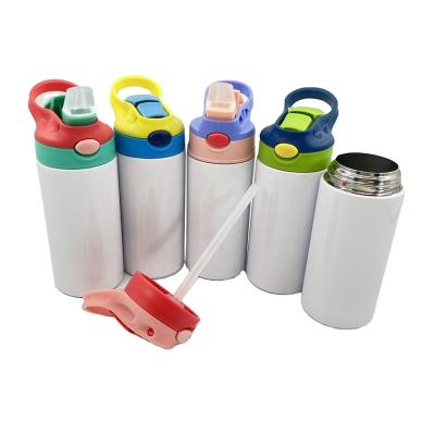 China Free Shipping Wholesale Disposable US Warehouse Sippy Cup Stainless Steel Sublimation Mug Tumbler For Kid for sale