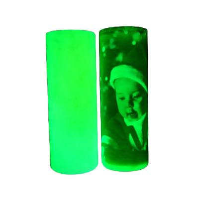 China Viable Hot Sale Stainless Steel Coffee Mug Sublimation Masks Straight 20oz Tumbler Glow In The Dark Tumbler Mugs for sale