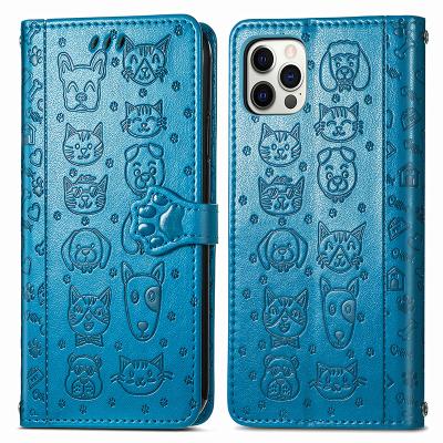 China Custom Luxury Anti-fall Flip Leather Wallet Mobile Phone Case Cover For iPhone Xs SE 11 12 13 Mini Pro Max for sale