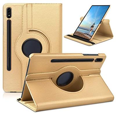 China For Samsung Galaxy Tab S7 Factory Wholesale Price 360 ​​Rotating Leather Protect Cover Shell For Samsung Galaxy Tab S7 11