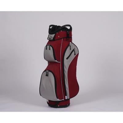 China High quality hot sale light weight custom made PU leather golf bag with low price for sale