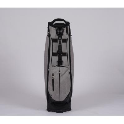 China Golf Club Wholesale High Quality Outdoor Waterproof Golf Bag Portable Low Price PU Golf Bag for sale