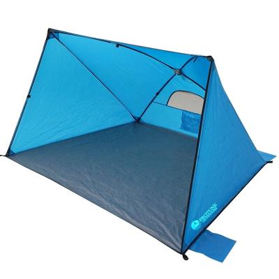 China Auto Quick Launch Shelter Automatic Beach Shelter Sun Protect Portable Folding Automatic Launch Sunshade Tent Outdoor Quick Beach Sunshade Shelter for sale