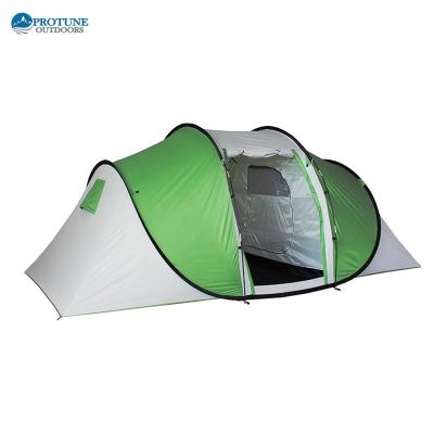 China New pop up tent family pop up tent family 4 man pop up tent autoamtic fast style design auto family pop up pop up tent quick launch instant tent for sale