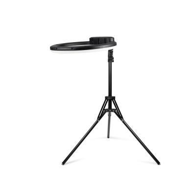 China Tiktok 18 Inch Round Home Ring Light With Tripod Stand Photo Studio Lamp for sale