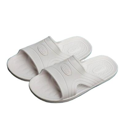 China ESD Anti-Static White Anti-Static Slippers PVC Slipper Worker Cleanroom Shoes Unique Food Factory Shoes for sale