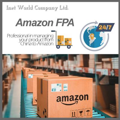 China Shipping Amazon FBA Sea Freight Forwarder From China To Japan Air Rail DHL Fedex Inet World Amazon FBA Express Service for sale