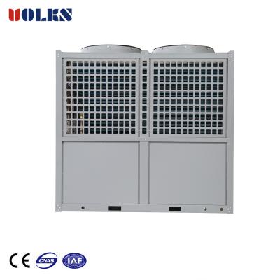 China Hotels China Low Price Air Source Heat Pump 130kw Capacity Air Cooled Water Chillers for sale