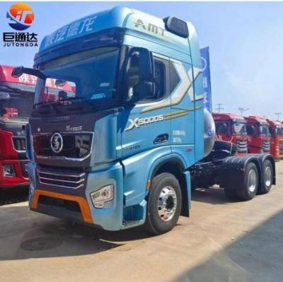 China High quality construction industry new cng lng tractor brand Shacman X5000 6*4 tractor truck price for sale 6x4 wheel for sale