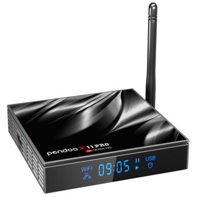 China OEM/ODM Pendoo X11 Core 8K TV Box Pro H616 Allwinner H616 Android 10.0 Smart Set Top Box for sale