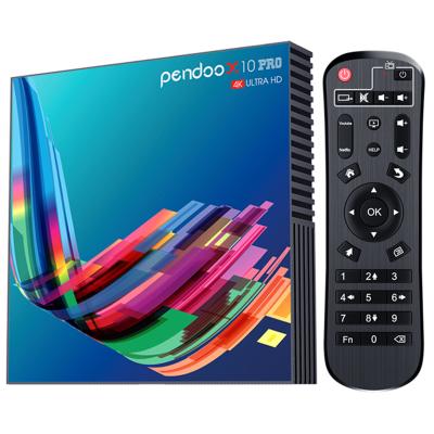 China HD TV High Speed ​​Support 4K 4k Pendoo X10 Pro Iptv Sim Card 128g Set Case Top Fast Play Hd Android TV Video Free Box for sale