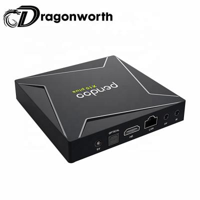 China Hot Selling OEM/ODM 2019 4K TV Box Pendoo X10 plus Amlogic S905X2 Android 8.1 2GB RAM 16GB ROM or 4GB RAM 32GB 64GB ROM Android TV for sale