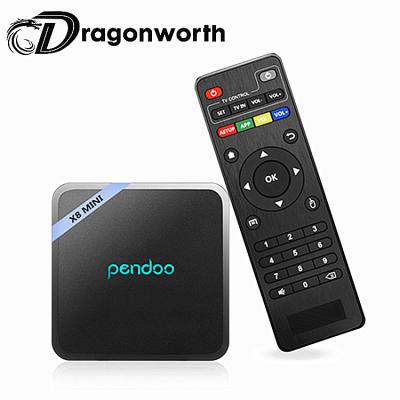 China Other Pendoo X8 Mini 1g8g 4K Download User Manual For Android MX TV Box for sale