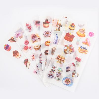 China Custom Cut Decorative Adhesive Sticker Kiss Shape Sticker Sheet For Sheet Sticker Printing for sale