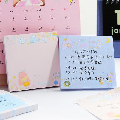 China Custom Loose Leaf Pocket Weekly Planner To Do List Notepad Notepad with Sticky Note for sale