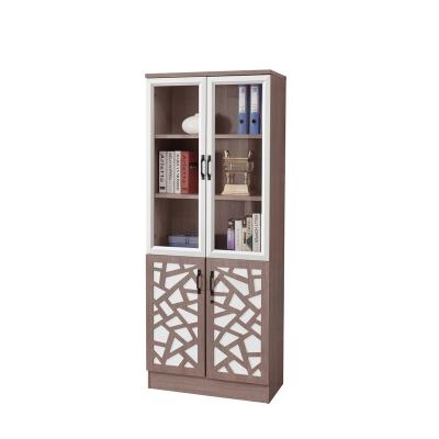 China Modern Hot Selling Office Furniture Commercial Walnut Metal Walnut Wooded File Cabinet for sale