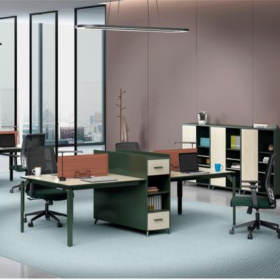 China (Size) YIFA New Model Adjustable High Quality Modern Design Cubicle Office Workstation Furniture for sale