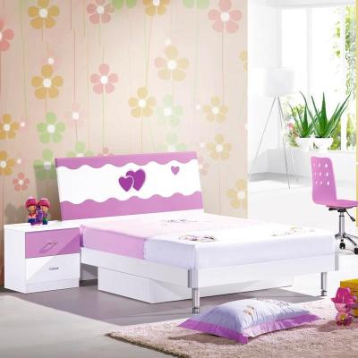 China Modern Safe Child Furniture Set Child Princess Bedroom Bed Girl Bed Girl Bedroom for sale