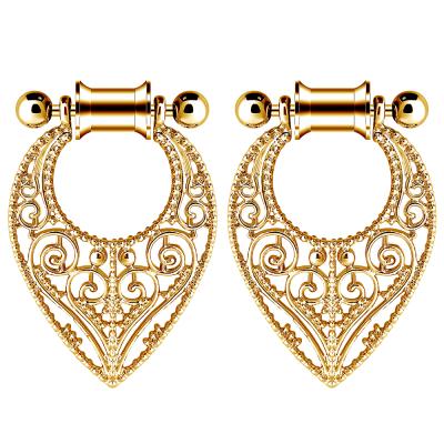 China Wholesale BOHEMIA Earrings Jewelry Tunnel Ear Plug Custom Dangle Long Earrings Ear Tunnel for sale