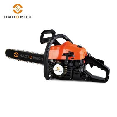 China Cheap Gasoline 52cc 58CC Single Cylinder 2-Stroke Chainsaw 2-Stroke Chainsaw For Sale for sale