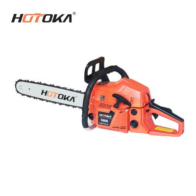 China 2-Stroke 5800 Gasoline Chainsaw With Cheap Price German Technology Chainsaw for sale