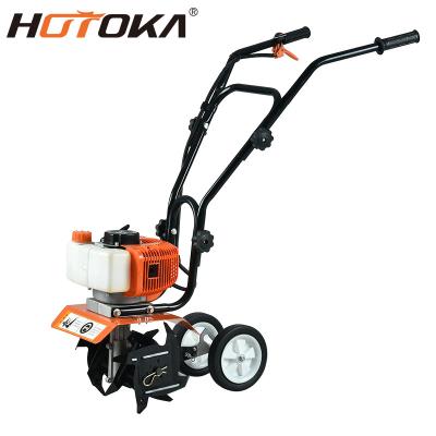 China 2.2hp Gasoline Agricultural Farm Mini Cultivator Machine 52cc Power Cultivator for sale