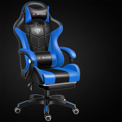 China 2021 new design massage hot sale costom logo gamer desk computer spinning game racing chair for sale